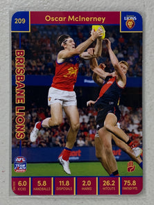 #209 Oscar McInerney - Brisbane Lions - AFL Common - 2023 AFL Team Coach