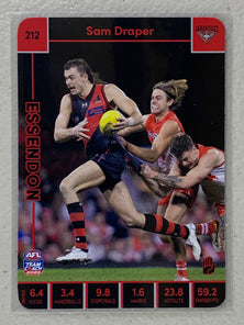 #212 Sam Draper - Essendon Bombers - AFL Common - 2023 AFL Team Coach