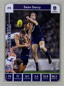 #213 Sean Darcy - Fremantle Dockers - AFL Common - 2023 AFL Team Coach