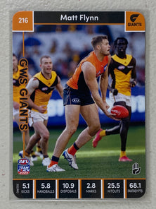 #216 Matt Flynn - GWS Giants - AFL Common - 2023 AFL Team Coach