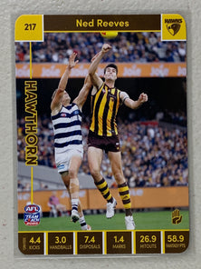 #217 Ned Reeves - Hawthorn Hawks - AFL Common - 2023 AFL Team Coach