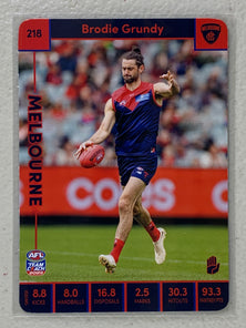 #218 Brodie Grundy - Melbourne Demons - AFL Common - 2023 AFL Team Coach