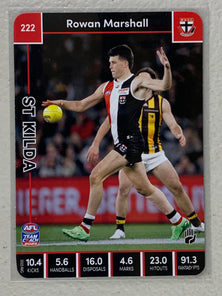 #222 Rowan Marshall - St Kilda Saints - AFL Common - 2023 AFL Team Coach