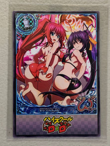 Rias Gremory & Akeno Himejima - High School DxD - Anime Doujin Card