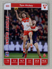 #223 Tom Hickey - Sydney Swans - AFL Common - 2023 AFL Team Coach
