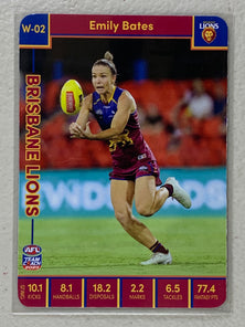 #W-02 Emily Bates - Brisbane Lions - AFLW Common - 2023 AFL Team Coach