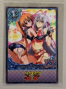 Irina Shidou & Rossweisse - High School DxD - Anime Doujin Card