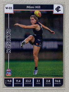#W-03 Mimi Hill - Carlton Blues - AFLW Common - 2023 AFL Team Coach