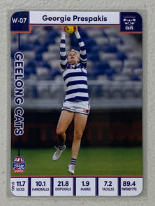 #W-07 Georgie Prespakis - Geelong Cats - AFLW Common - 2023 AFL Team Coach