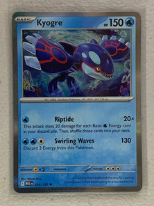 Kyogre Holo - Rare #034/132 - Pokemon ME01: Mega Evolutions