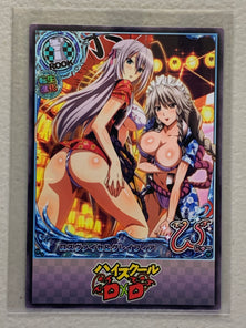 Rossweisse & Grayfia Lucifuge - High School DxD - Anime Doujin Card