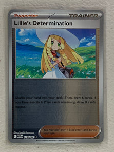 Lillie's Determination Reverse Holo - Uncommon #119/132 - Pokemon ME01: Mega Evolutions