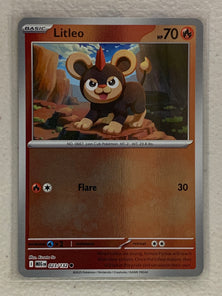 Litleo Reverse Holo - Common #023/132 - Pokemon ME01: Mega Evolutions