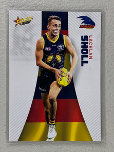 #008 Lachlan Sholl - Adelaide Crows - AFL Common - 2022 AFL Footy Stars