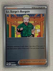 Lt. Surge's Bargain Reverse Holo - Uncommon #120/132 - Pokemon ME01: Mega Evolutions
