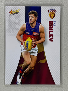 #013 Zac Bailey - Brisbane Lions - AFL Common - 2022 AFL Footy Stars