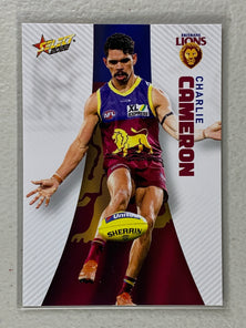 #014 Charlie Cameron - Brisbane Lions - AFL Common - 2022 AFL Footy Stars