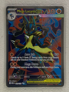 Mega Lucario ex Full Art - Ultra Rare #160/132 - Pokemon ME01: Mega Evolutions