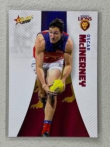 #017 Oscar McInerny - Brisbane Lions - AFL Common - 2022 AFL Footy Stars