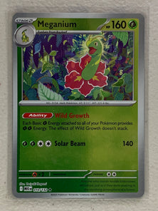 Meganium Reverse Holo - Rare #010/132 - Pokemon ME01: Mega Evolutions