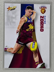 #021 Dayne Zorko - Brisbane Lions - AFL Common - 2022 AFL Footy Stars