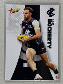 #023 Sam Docherty - Carlton Blues - AFL Common - 2022 AFL Footy Stars