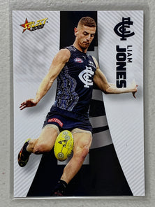 #024 Liam Jones - Carlton Blues - AFL Common - 2022 AFL Footy Stars