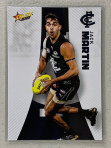 #025 Jack Martin - Carlton Blues - AFL Common - 2022 AFL Footy Stars