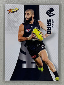 #027 Adam Saad - Carlton Blues - AFL Common - 2022 AFL Footy Stars