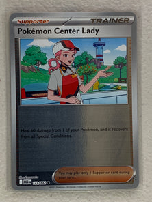 Pokemon Center Lady Reverse Holo - Common #123/132 - Pokemon ME01: Mega Evolutions
