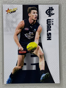 #029 Sam Walsh - Carlton Blues - AFL Common - 2022 AFL Footy Stars