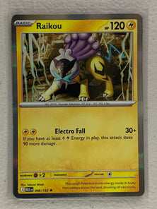 Raikou Holo - Rare #048/132 - Pokemon ME01: Mega Evolutions