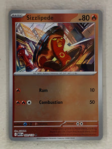 Sizzlipede Reverse Holo - Common #029/132 - Pokemon ME01: Mega Evolutions