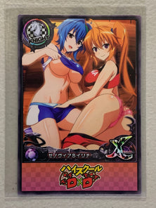 Xenovia & Irina Shidou - High School DxD - Anime Doujin Card