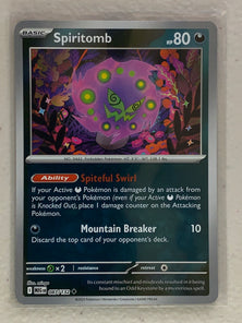 Spiritomb Reverse Holo - Uncommon #087/132 - Pokemon ME01: Mega Evolutions