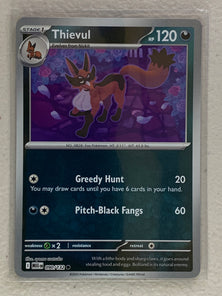 Thievul Reverse Holo - Common #090/132 - Pokemon ME01: Mega Evolutions