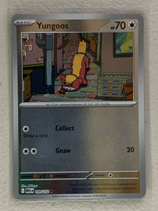 Yungoos Reverse Holo - Common #109/132 - Pokemon ME01: Mega Evolutions