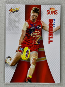 #088 Matt Rowell - Gold Coast Suns - AFL Common - 2022 AFL Footy Stars