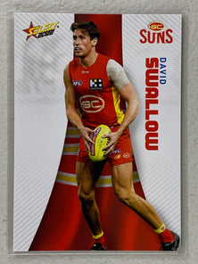 #089 David Swallow - Gold Coast Suns - AFL Common - 2022 AFL Footy Stars