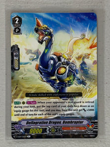 Deflagration Dragon, Bombraptor VGE-V-EB09/020EN - Cardfight Vanguard The Raging Tactics