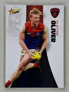 #108 Clayton Oliver - Melbourne Demons - AFL Common - 2022 AFL Footy Stars