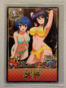Xenovia & Akeno Himejima - High School DxD - Anime Doujin Card