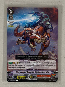 Fiery Light Dragon, Opticalcerato VGE-V-EB09/019EN - Cardfight Vanguard The Raging Tactics