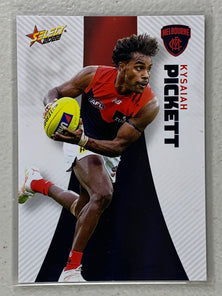 #110 Kysaiah Pickett - Melbourne Demons - AFL Common - 2022 AFL Footy Stars