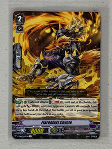 Flareblast Coyote VGE-V-EB09/025EN - Cardfight Vanguard The Raging Tactics