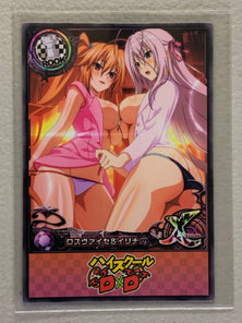 Irina Shidou & Rossweisse - High School DxD - Anime Doujin Card