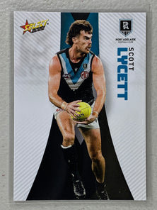 #129 Scott Lycett - Port Adelaide Power - AFL Common - 2022 AFL Footy Stars