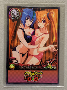 Xenovia & Irina Shidou - High School DxD - Anime Doujin Card