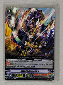 Savage Mercenary VGE-V-EB09/034EN - Cardfight Vanguard The Raging Tactics