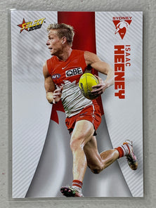 #155 Isaac Heeney - Sydney Swans - AFL Common - 2022 AFL Footy Stars